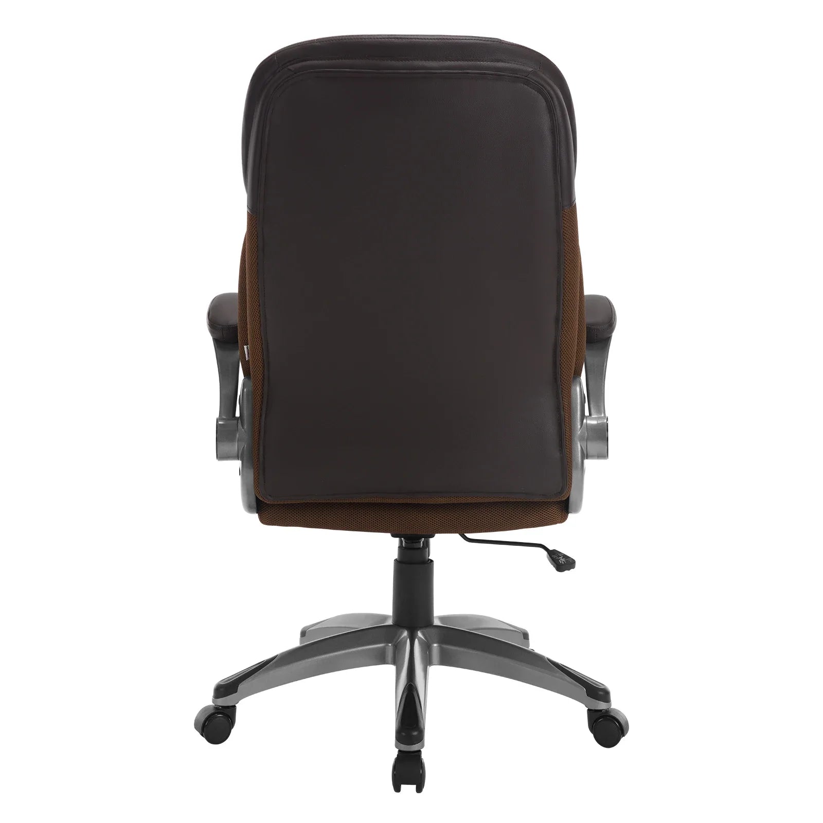 Ergonomischer Bürostuhl mit hoher Rückenlehne, Kunstleder und verstellbarer Sitzhöhe